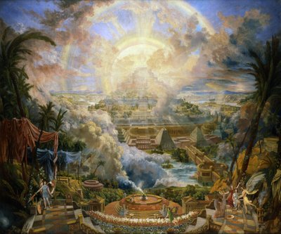 The Mount of Congregation, 1818 by Joseph Michael Gandy